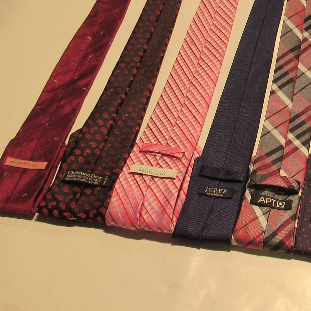 10 Slim Designer Ties